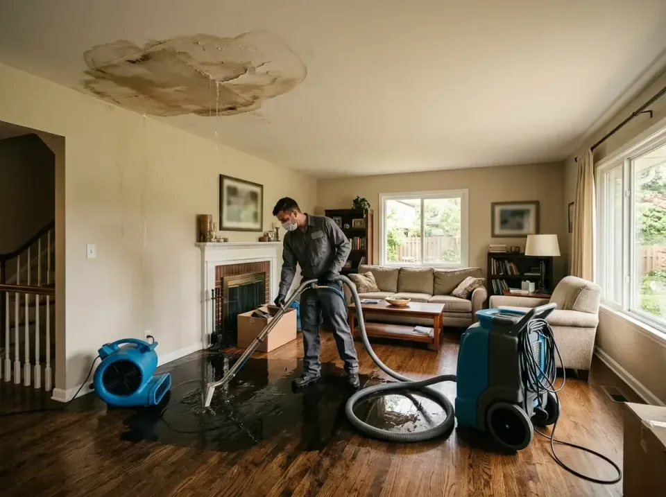 attic-pipe-burst-ceiling-drip-008 — frequently asked questions, Water Damage Restoration & Carpet Care in Dakota Dunes, SD